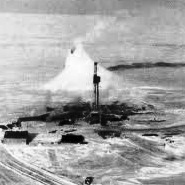 200 foot Ice Cone Drake Point Blowout 1969