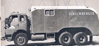 1962 Schlumberger Logging Truck - my first truck was #2508